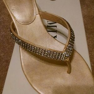 Mix it Gold size 9 Shoes